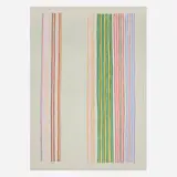 Gene Davis, Royal Curtain, 1980, screenprint in colors on Arches