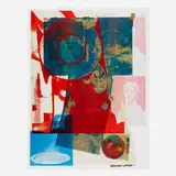 Robert Rauschenberg, Quarry Local One, 1968, offset lithograph in colors