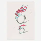 Claes Oldenburg, Rolling Collar and Tie, 1995, lithograph in colors on Somerset