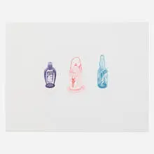 Efram Wolff, 'Fraid So, 2003, etching and aquatint in colors printed à la poupée