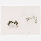 George Condo, More Sketches of Spain – for Miles Davis #11, 1991, etching and aquatint