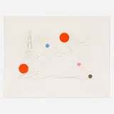 The Water Tower (from the Visions of Chicago suite) by Salvador Dalí, 1971, drypoint and aquatint in colors, sold Apr 2022