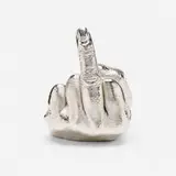 Ai Weiwei, Artist's Hand, 2017, electroplated rhodium on cast urethane resin