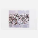 George Condo, Plate 17, Purple Compression (from Drawing Paintings)