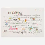 Niki de Saint Phalle, Dear Clarice (from the Eight by Eight to Celebrate the Temporary Contemporary portfolio), 1983, lithograph in 14 colors on BFK Rives
