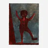 Niño Bailando by Rufino Tamayo, 1974, Mixografía on Arches, sold Apr 2022