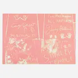Sidewalk (from the Eight by Eight to Celebrate the Temporary Contemporary portfolio) by Andy Warhol, 1983, screenprint in colors on Dutch Etching, sold Apr 2022