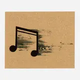 Ed Ruscha, Note, 2017, screenprint in colors on sandpaper