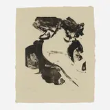 Willem de Kooning, With Love, 1971, lithograph on Jeff Goodman