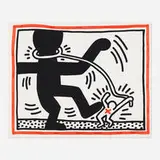 Keith Haring, Untitled (from the Free South Africa series), 1985, lithograph in colors