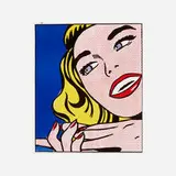 Roy Lichtenstein, Girl (from the One Cent Life portfolio), 1964, offset lithograph in colors