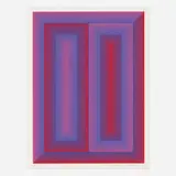 Richard Anuszkiewicz, Plate X (from the Sequential portfolio), 1972, screenprint in colors on 4-Ply Studio Bristol