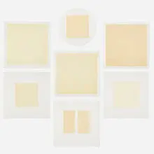 Robert Ryman, Seven Aquatints, 1972, aquatint in lead white on BFK Rives
