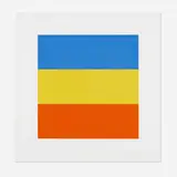 Ellsworth Kelly, Blue, Yellow, Red, 1970-1973, screenprint in colors