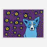 I See You, You See Me by George Rodrigue, 1993, screenprint in colors, sold Mar 2022