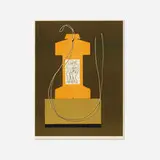 Man Ray, Monument III, 1968, lithograph in colors