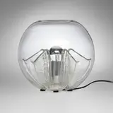 VeArt, Table lamp, c. 1970, hand-blown glass, aluminum