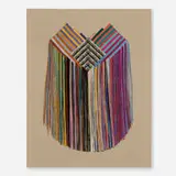 Diane Itter, Untitled, hand-knotted linen