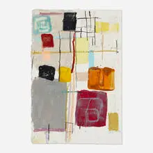 Robert Kelly, Untitled, 1995, encaustic on paper