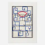 Don Gummer, Untitled, 1989, monoprint on BFK Rives