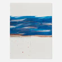Untitled by Jacqueline Humphries, 1998, monoprint, sold Oct 2024