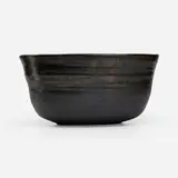 Large bowl by Toshiko Takaezu, c. 1978, glazed stoneware, sold Oct 2024