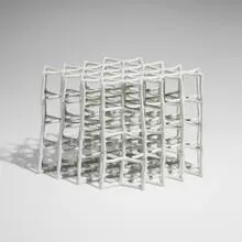 Netty van de Heuvel, Object, 1991, glazed earthenware