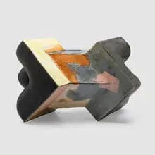 John Stephenson, Untitled (Core), c. 1990, glazed earthenware