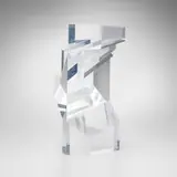Jeffrey Bigelow, Untitled, 1984, Lucite