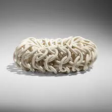 Ruth Borgenicht, Donut, c. 2001, bisque stoneware