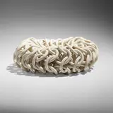 Ruth Borgenicht, Donut, c. 2001, bisque stoneware