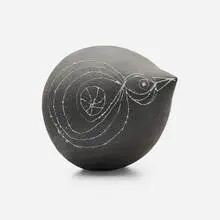 Untitled by Earl Hooks, glazed stoneware, sold Oct 2024