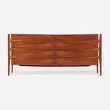 William Hinn, Swedish Guild Collection cabinet, c. 1958, walnut, rosewood, brass