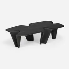 Paul Mathieu, Dee coffee table, c. 2010, plasterglass with Black Foundry finish