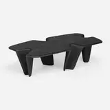 Paul Mathieu, Dee coffee table, c. 2010, plasterglass with Black Foundry finish