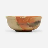 Bowl by Toshiko Takaezu, c. 1978, glazed stoneware, sold Oct 2024