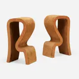 Frank Gehry, R-bar stools, pair