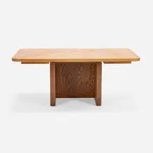 California Craft, Desk, c. 1965, oak, walnut