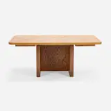 California Craft, Desk, c. 1965, oak, walnut