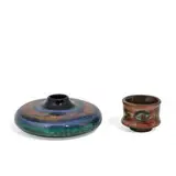 Polia Pillin, vases, two