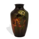 Albert Haubrich for Weller Pottery, Louwelsa earthenware vase