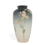 Irene Bishop for Rookwood Pottery, earthenware Iris glaze vase