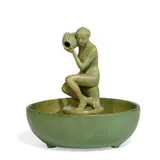 Frederick E. Walrath Studio, Water Carrier earthenware bowl