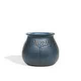 Marblehead Pottery, incised and painted earthenware vase