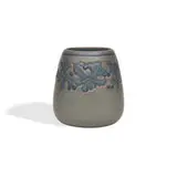 Marblehead Pottery, incised and painted earthenware vase