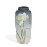 earthenware Iris glaze vase by Fred Rothenbusch for Rookwood Pottery, sold Jun 2022