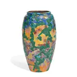 Paul J. Katrich, porcelain lusterware vase