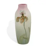 earthenware Iris glaze vase by Albert R. Valentien for Rookwood Pottery, sold Jun 2022