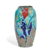 Paul J. Katrich, porcelain lusterware vase