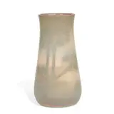 earthenware Vellum glaze scenic vase by Edward T. Hurley for Rookwood Pottery, sold Jun 2022